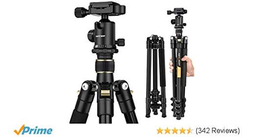 Hi friends in US😁,  Lighting Deals of DSLR Tripods and Camera Backpacks are still countinue during Nov 26-Nov 27 on Amazon. TM2324 Black Tripod：