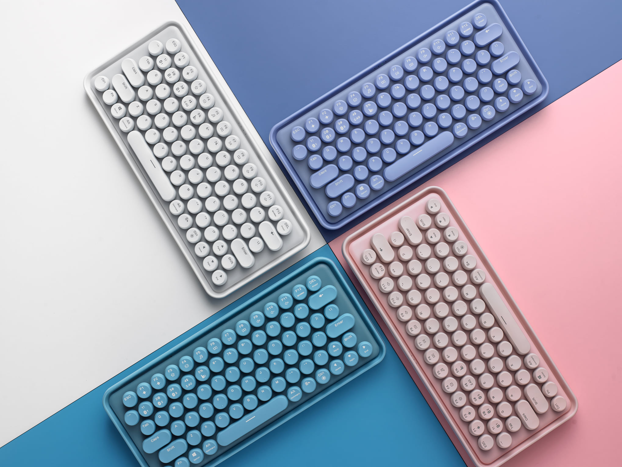 Take your sweet mousse cake- ralemo Pre5 Multi-mode Wireless Keyboard