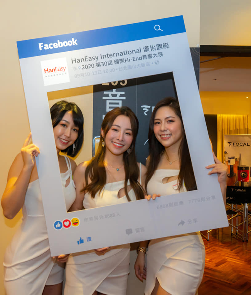 Charlie's Angels 2020 at the SMSL showroom @TAA Audio Show. They'll teach you how to use all gears, :) www.haneasy.com.tw... #haneasy