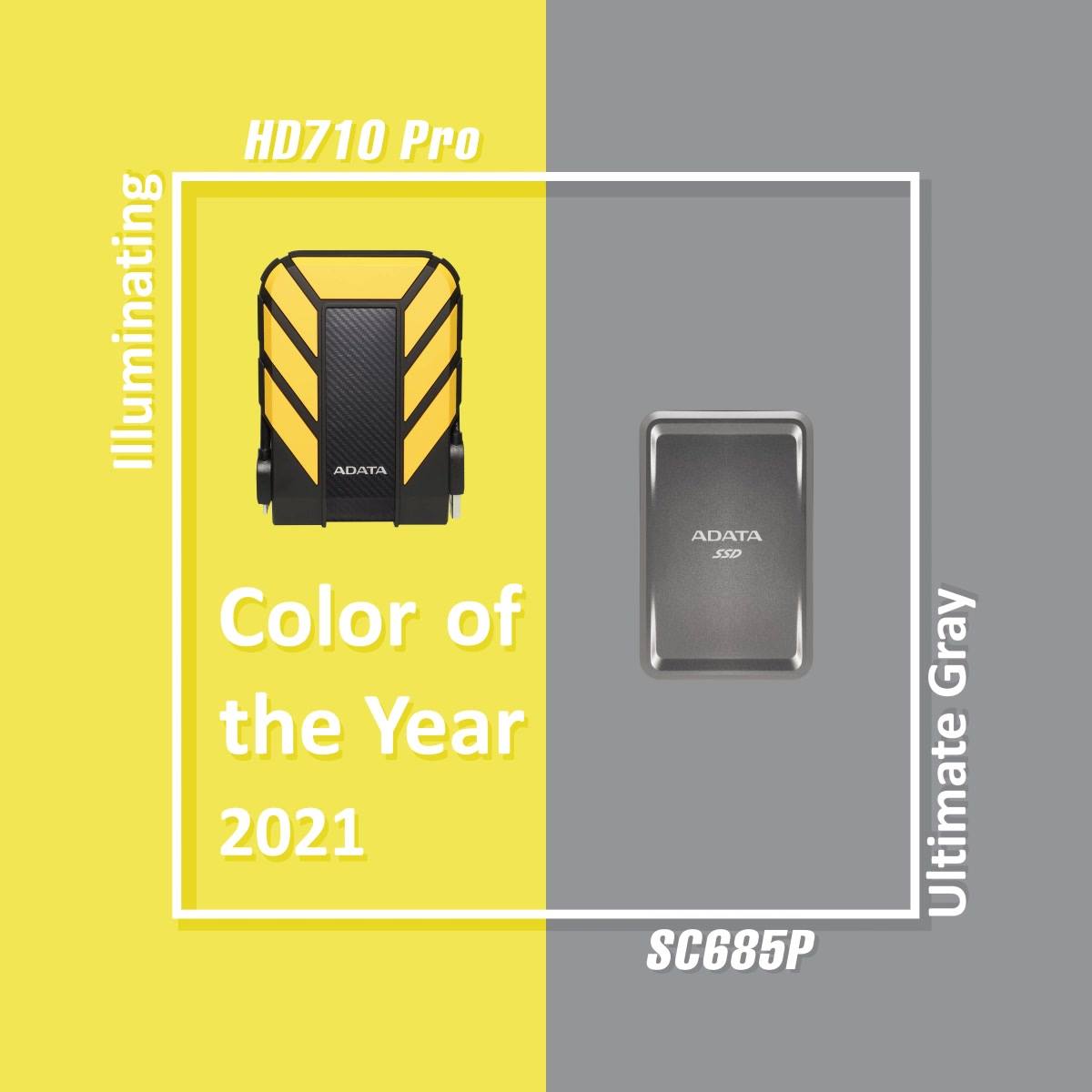 Ако се питате кои са цветовете на 2021-а година, отговорът е вече ясен: PANTONE Ultimate Gray и Illuminating - съчетание между комбинация, носеща послание за сила и надежда! 
