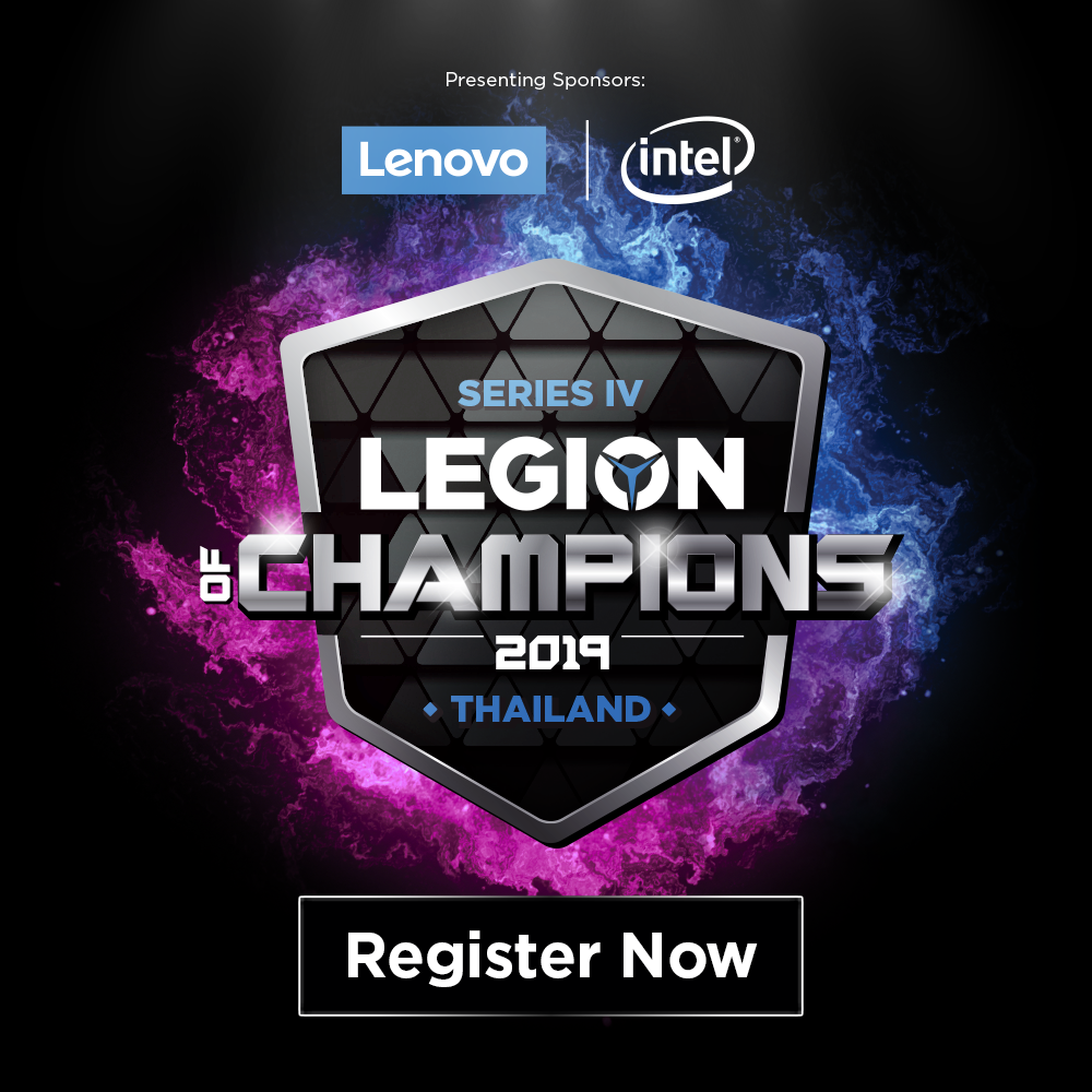 Unleash the Champions within - Registration for Legion of Champions  Series IV is still open! Gather your troops and join the battle ➡️ legion.lenovo.com/loc2019 𝗥𝗘𝗚𝗜𝗦𝗧𝗥𝗔𝗧𝗜𝗢𝗡 𝗖𝗟𝗢𝗦𝗜𝗡𝗚 𝗗𝗔𝗧𝗘𝗦 🔵 LOC IV (PUBG) - 17 October 2019...