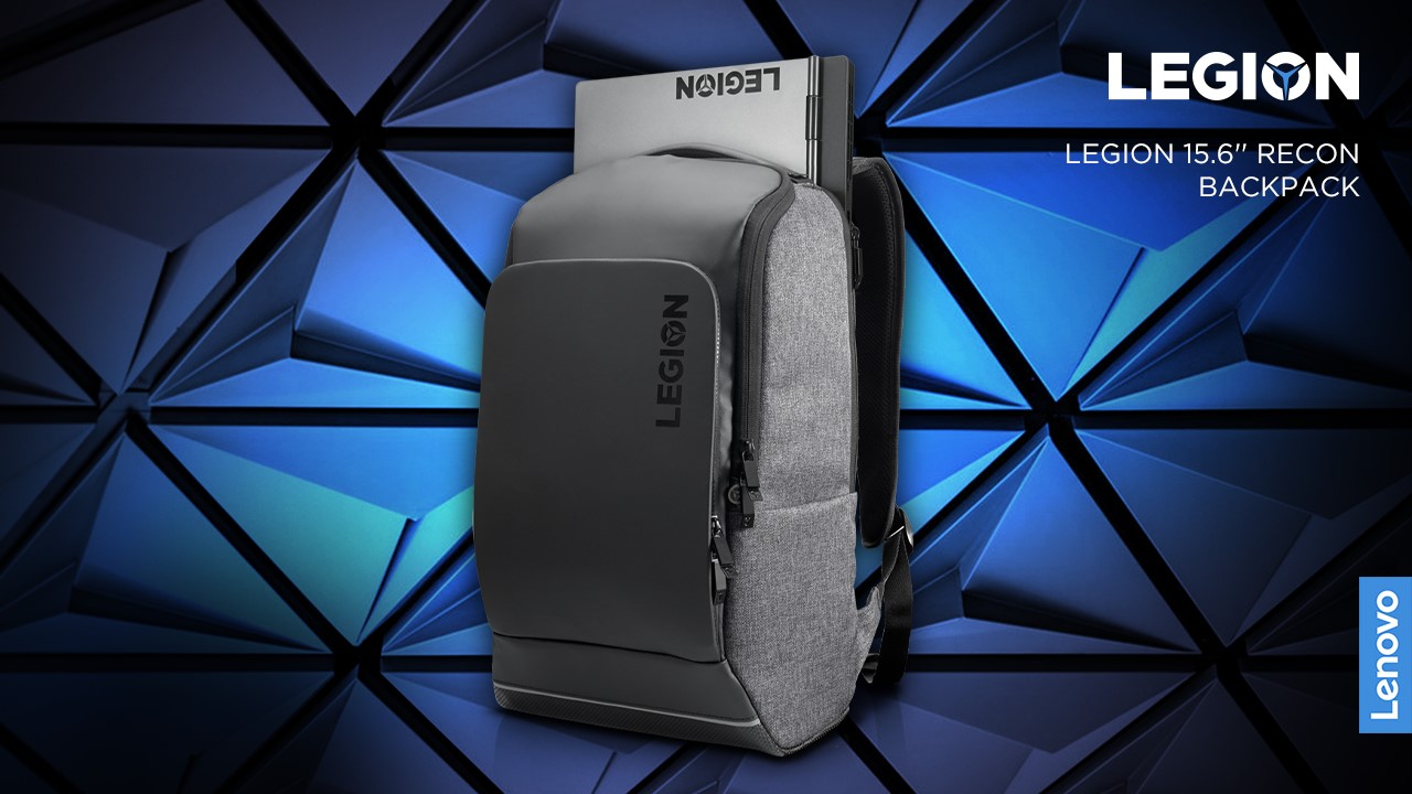 A backpack where style meets utility. The Legion 15.