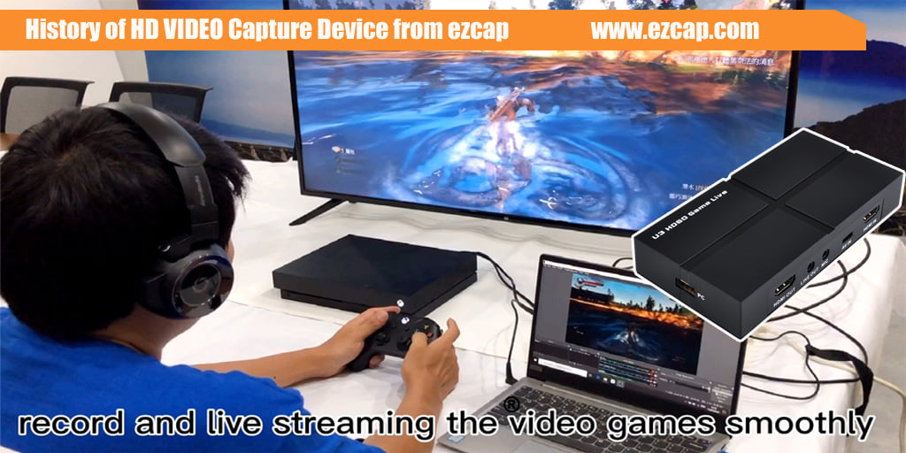 Video Conferencing USB3.0 HDMI Video Capture with Live Streaming Function (Model:ezcap263)
