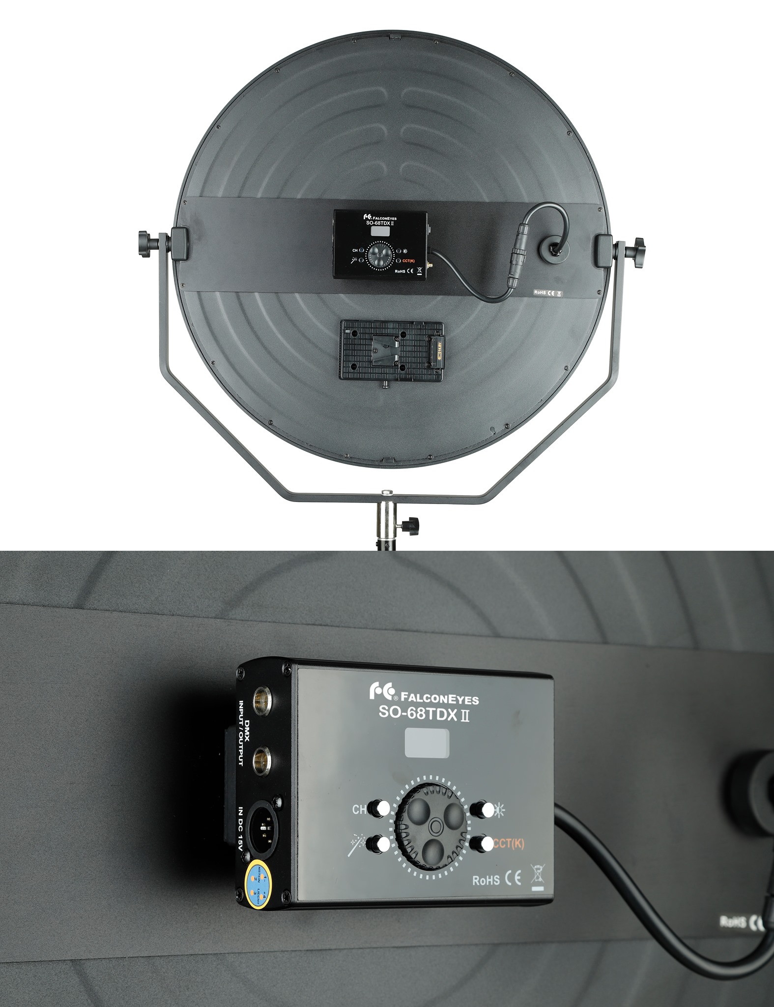 The new 2nd generation of SO-48TD and SO-68TD are now available to order! SO-48TDX II & SO-68TDX II are updated with new bi-color DMX system and added with scene effect mode.